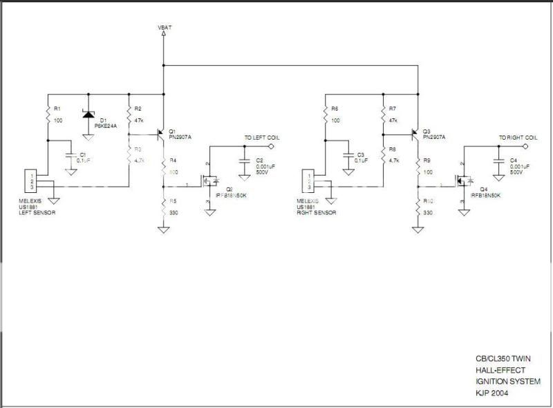 CB/CL 350 HallEffect Ignition Photo by electroken Photobucket